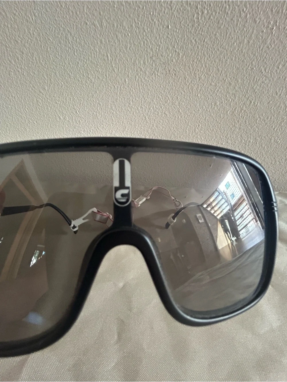 Ultra rare 1980s vintage Carrera mod 5556 shield sunglasses - made in Austria